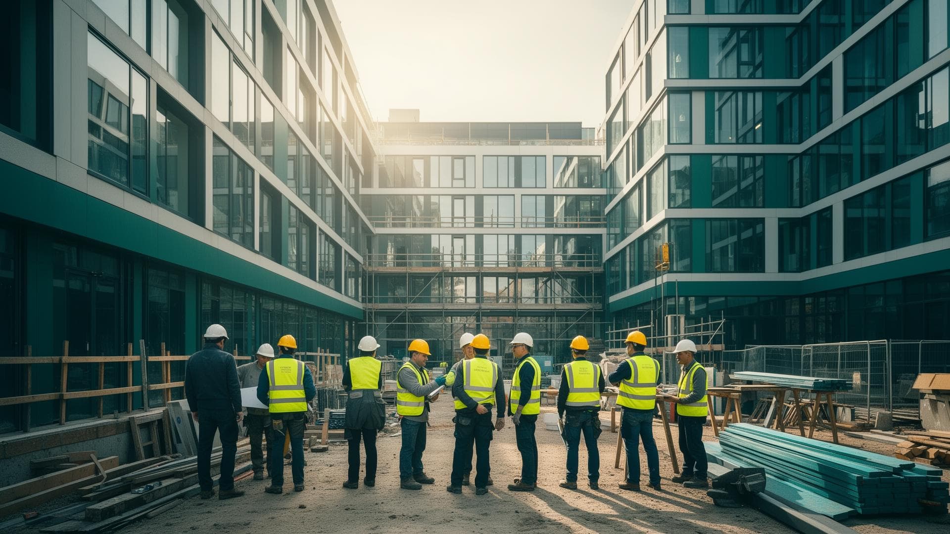 AIK Projects workforce on a Canadian construction site